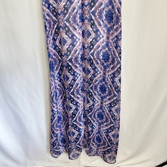 Show Me Your Mumu Women's Kiersten Purple Haze V Neck Sleeveless Maxi Dress sz S - Picture 10 of 14
